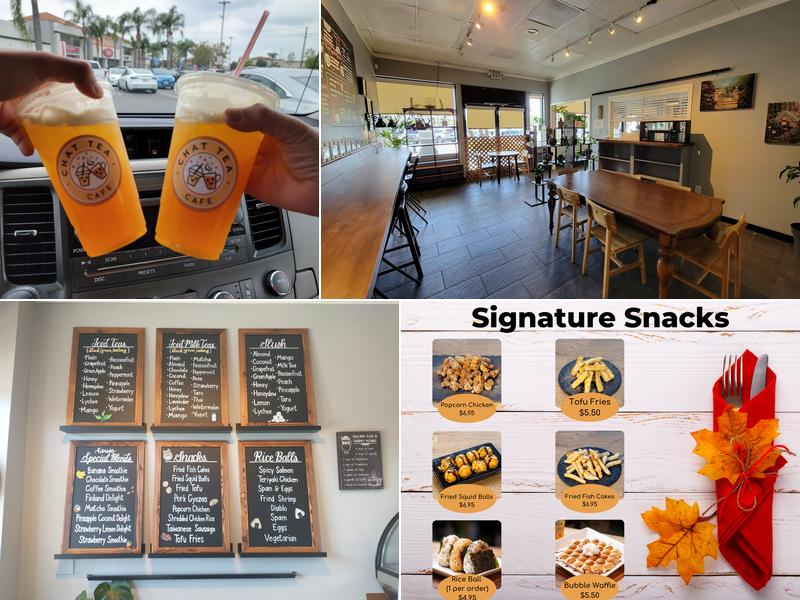 Chat Tea Cafe - Ontario Menu