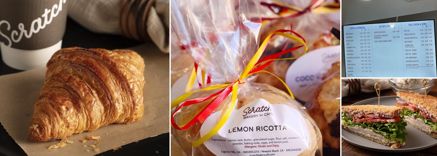 Scratch Bakery Cafe Menu