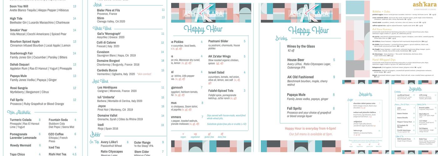 Ash'Kara Boulder Menu