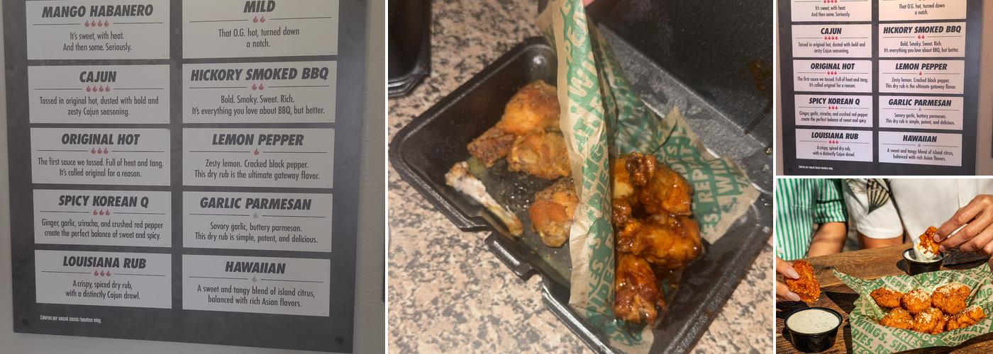 Wingstop Menu
