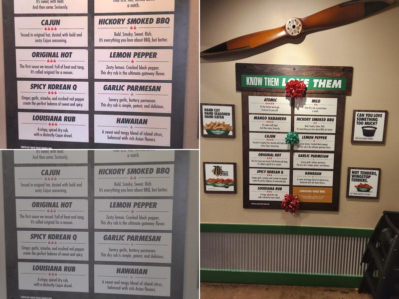 Wingstop Menu