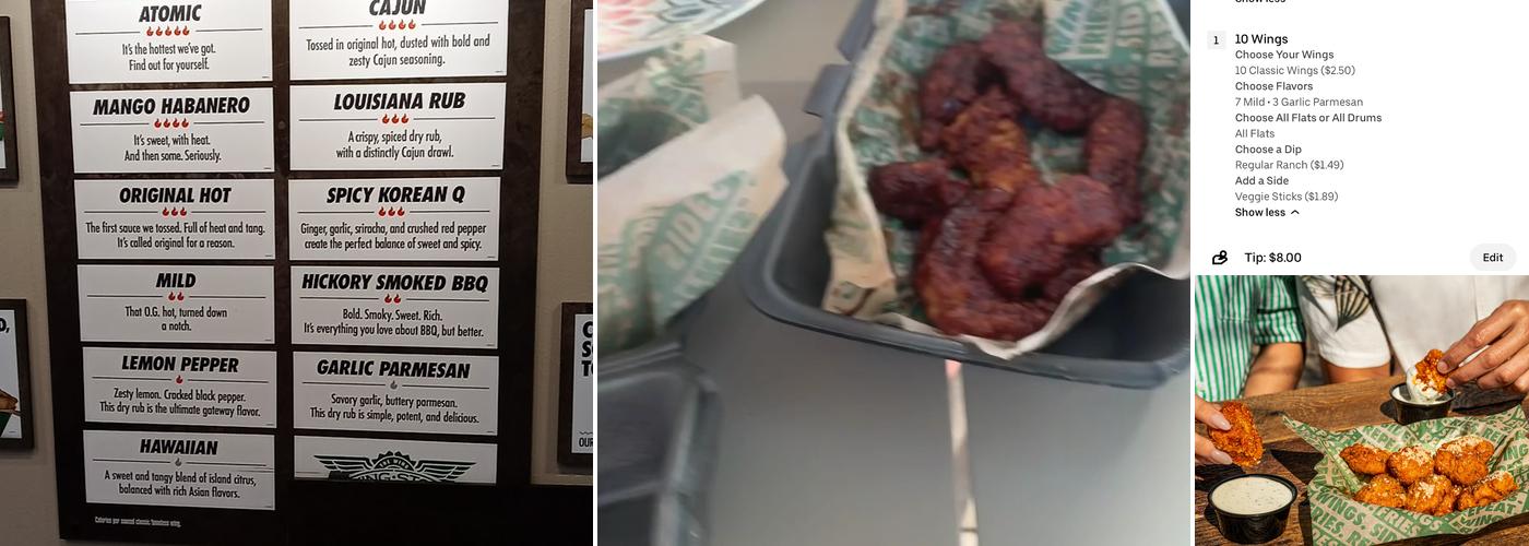 Wingstop Menu