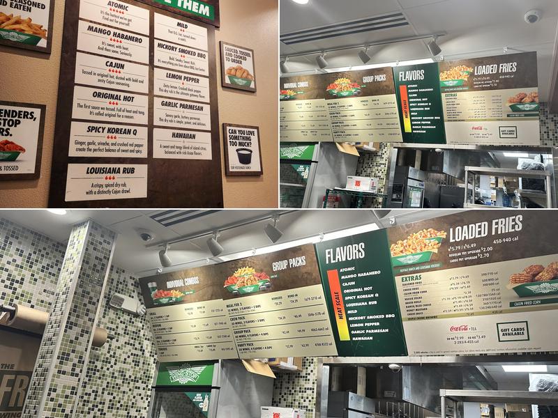 Wingstop Menu