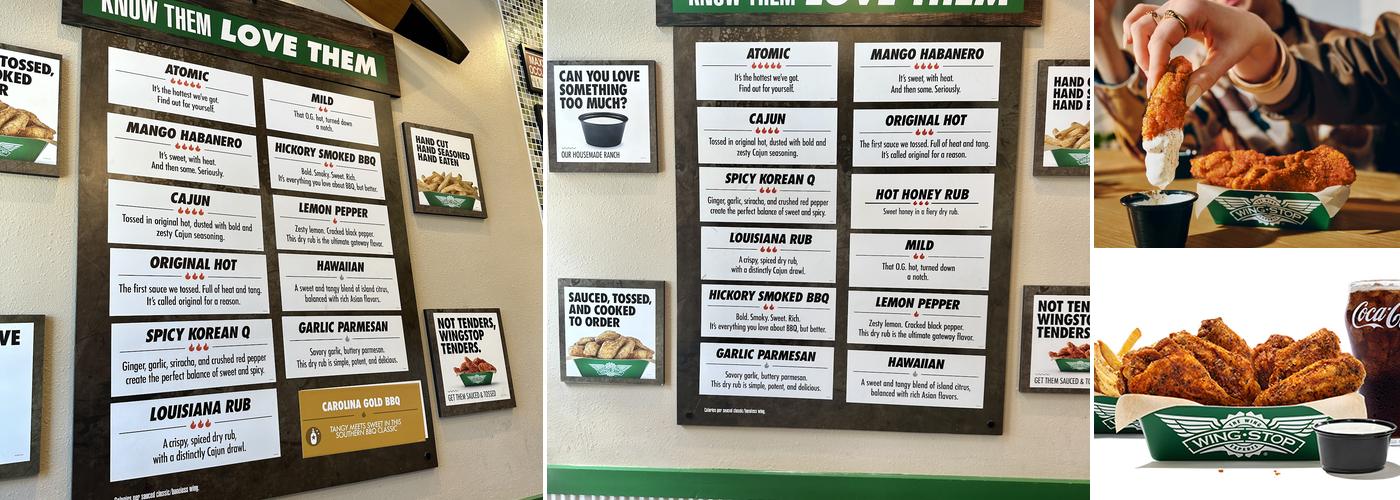 Wingstop Menu