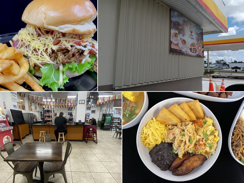 Arepas Venegara dentro de la gasolinera shell, 26700 S Dixie Hwy, Homestead