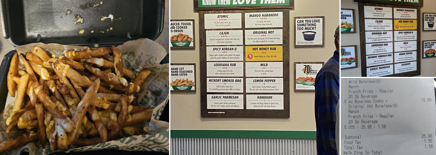 Wingstop Menu