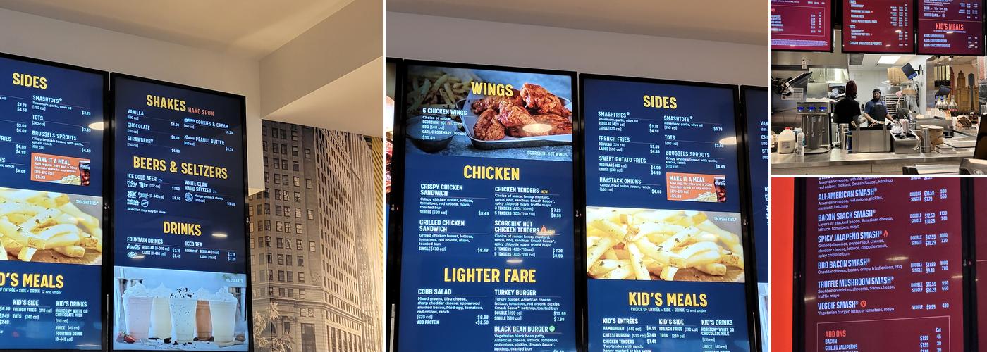 Smashburger Menu