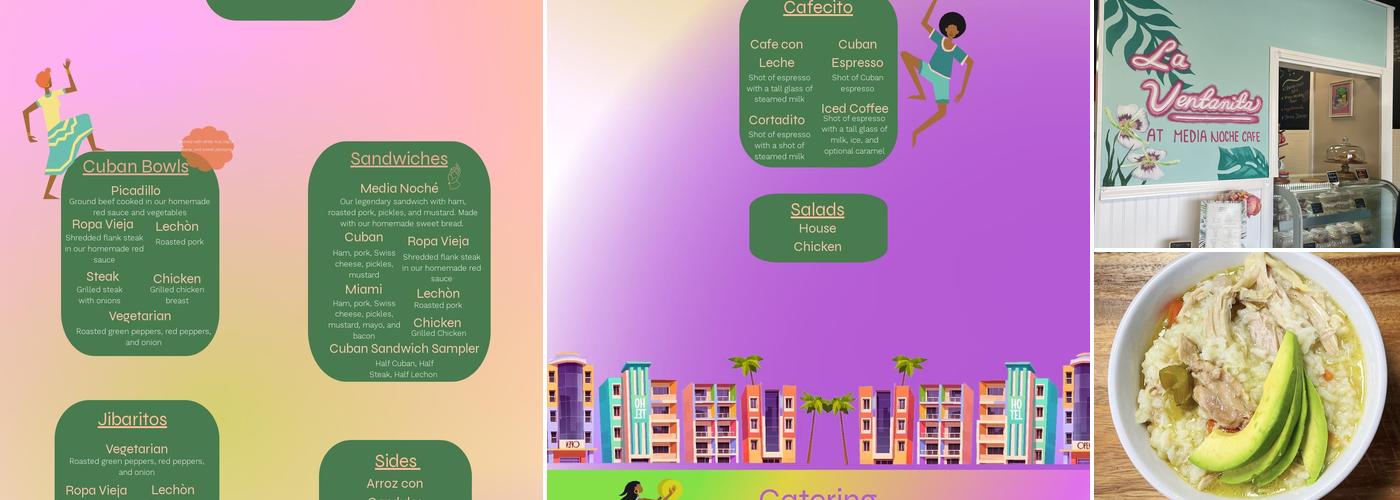 Media Noche Cafe Menu