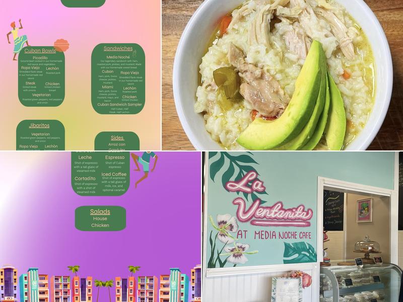 Media Noche Cafe Menu