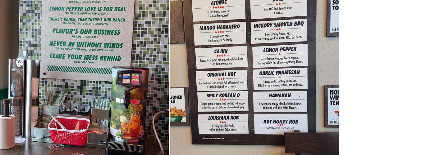 Wingstop Menu