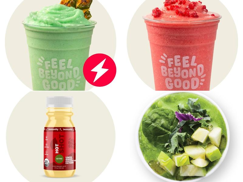 Beyond Juicery + Eatery Menu