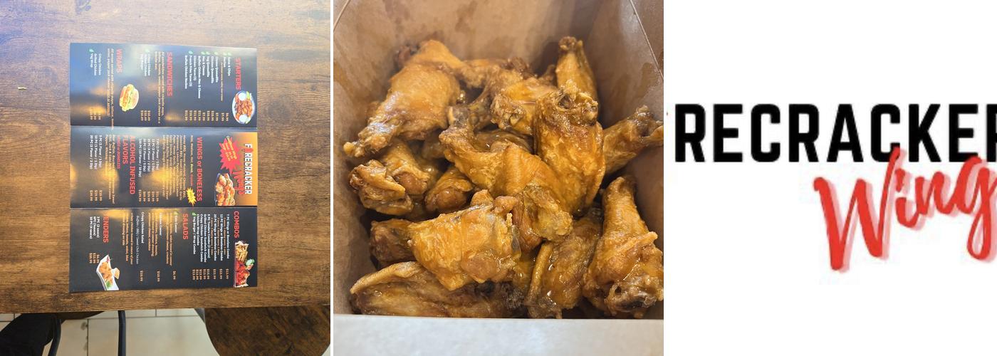 Firecracker Wings Menu