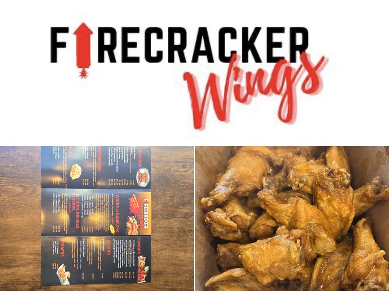 Firecracker Wings Menu