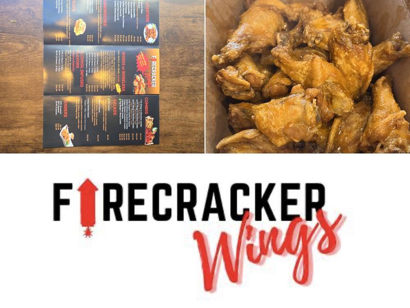 Firecracker Wings Menu