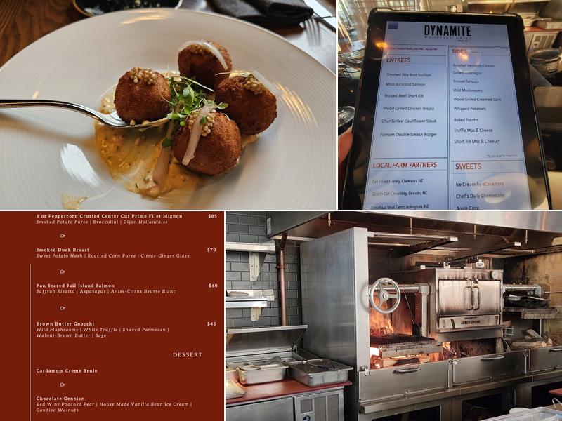 Dynamite Woodfire Grill Menu