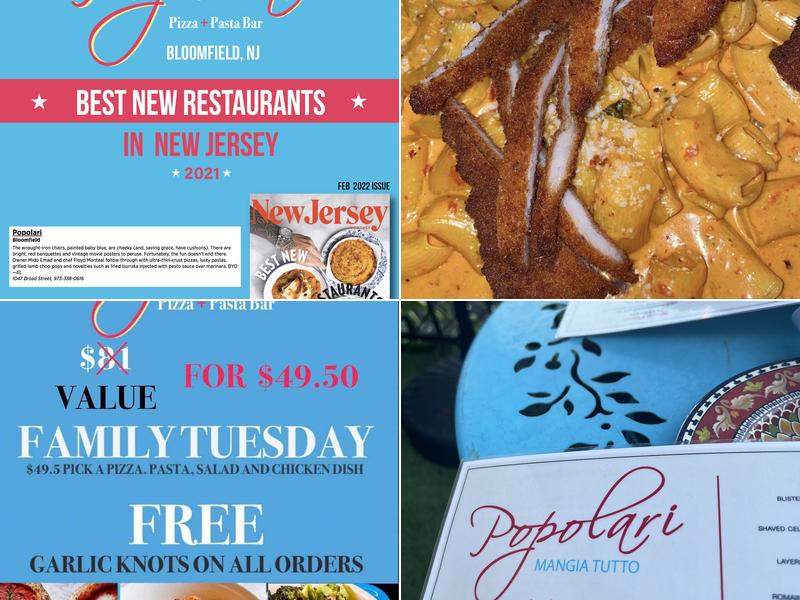Popolari Menu