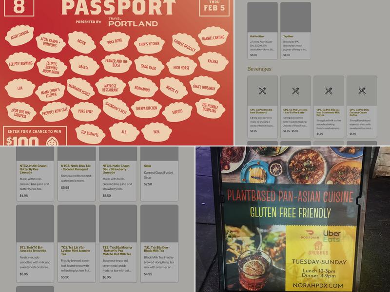 Lúa - Vietnamese Restaurant & Bar Menu