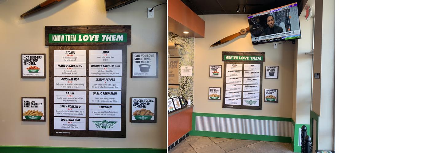Wingstop Menu