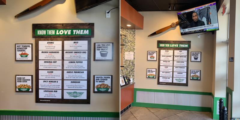 Wingstop Menu