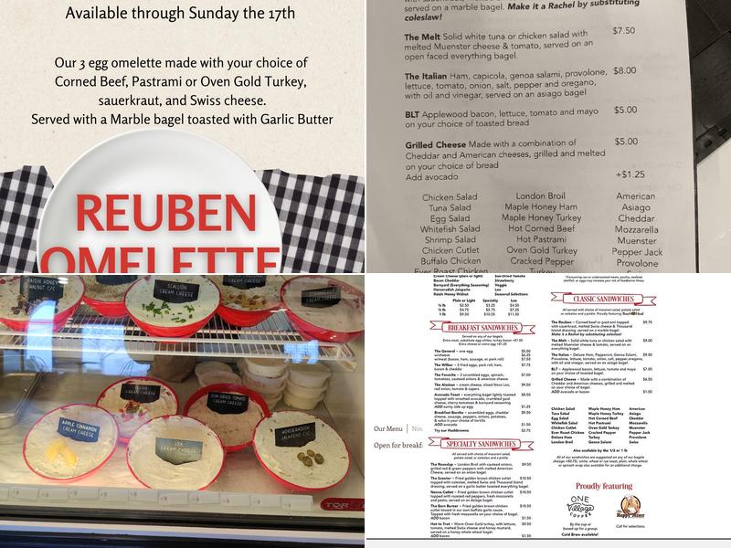 Bagel Barn Cafe Menu
