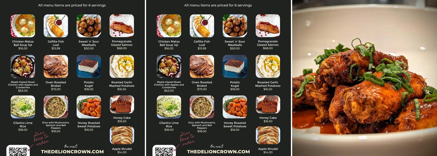 The Deli on Crown Menu