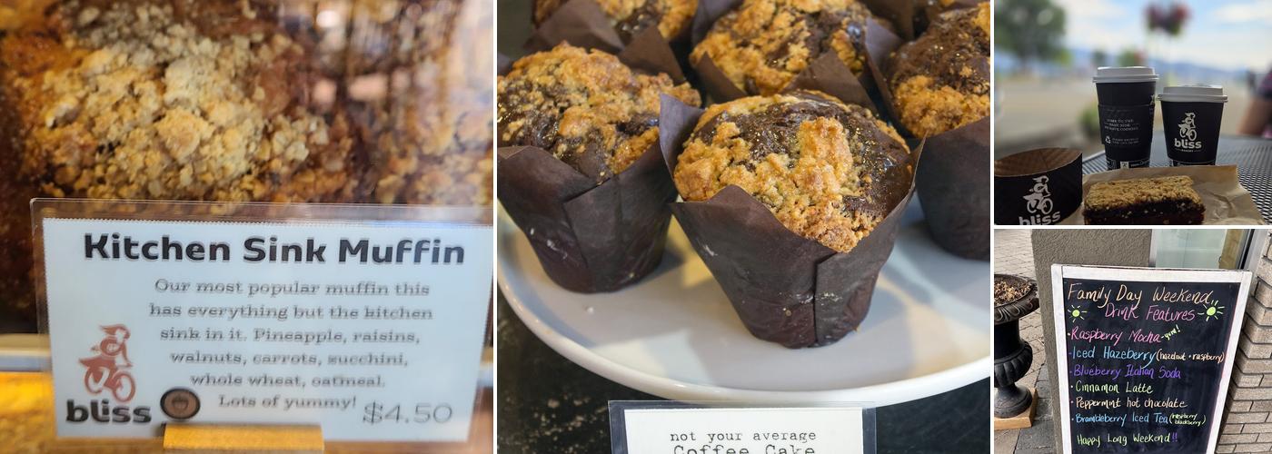 Bliss Bakery and Bistro - Peachland Menu