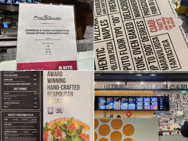 Pizza Garden Brentwood Menu