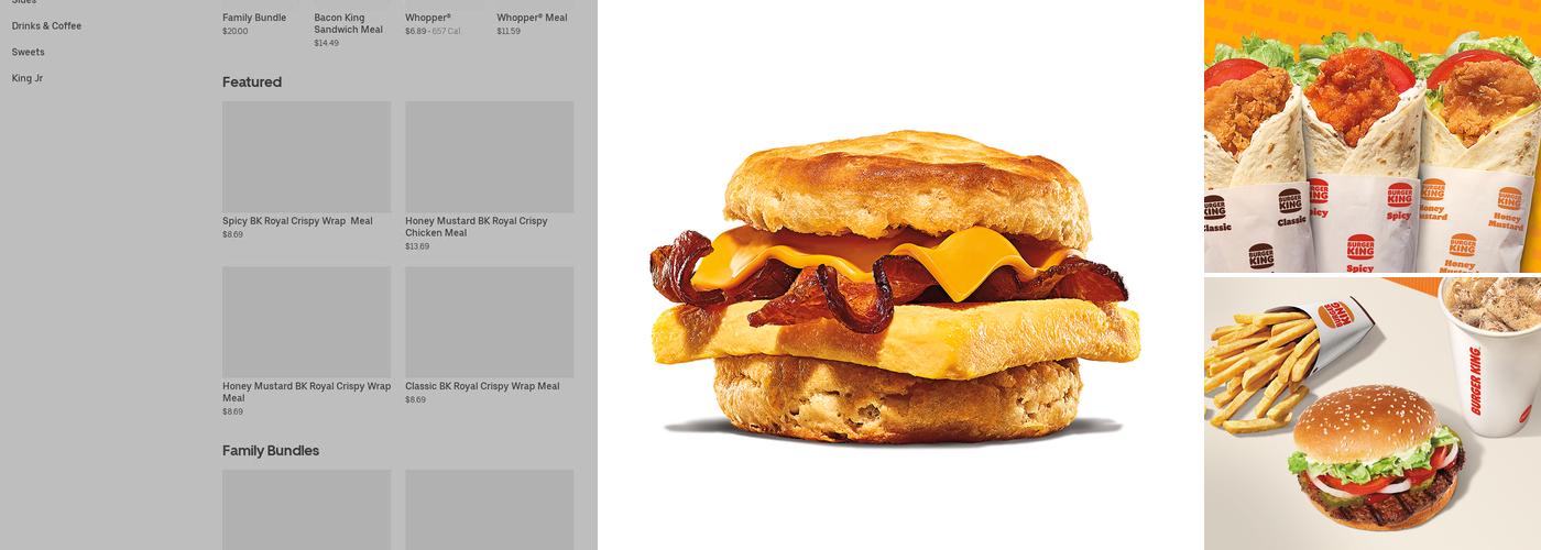 Burger King Menu
