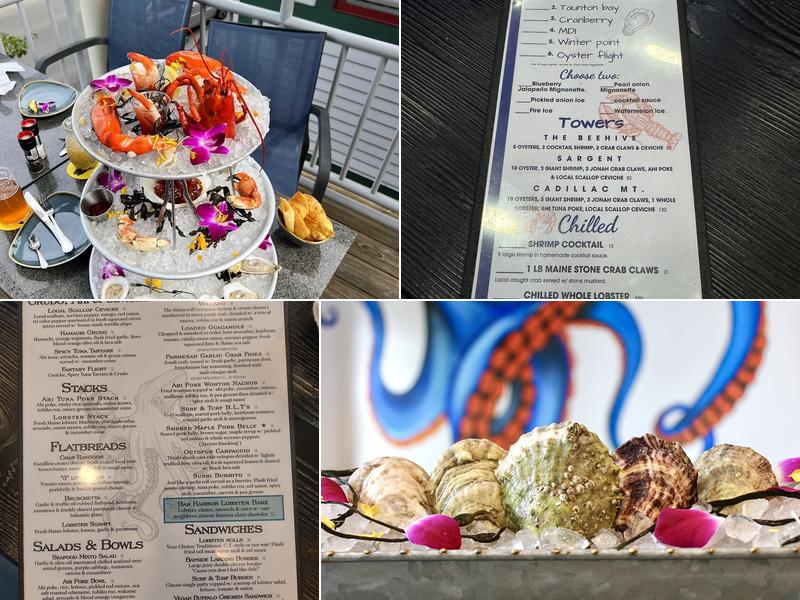 The Loft Raw Bar and Seafood Grill Menu