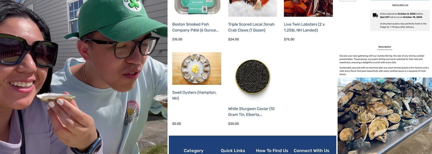 Swell Oyster Shack Menu