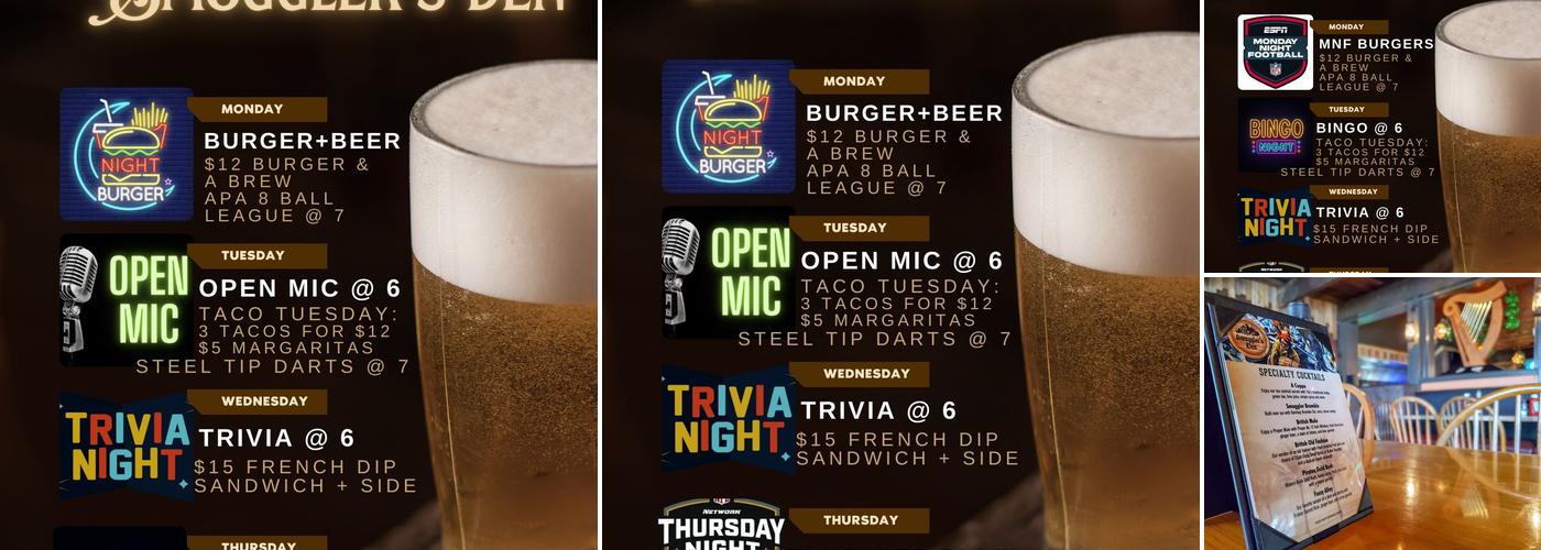 Smuggler's Den Menu