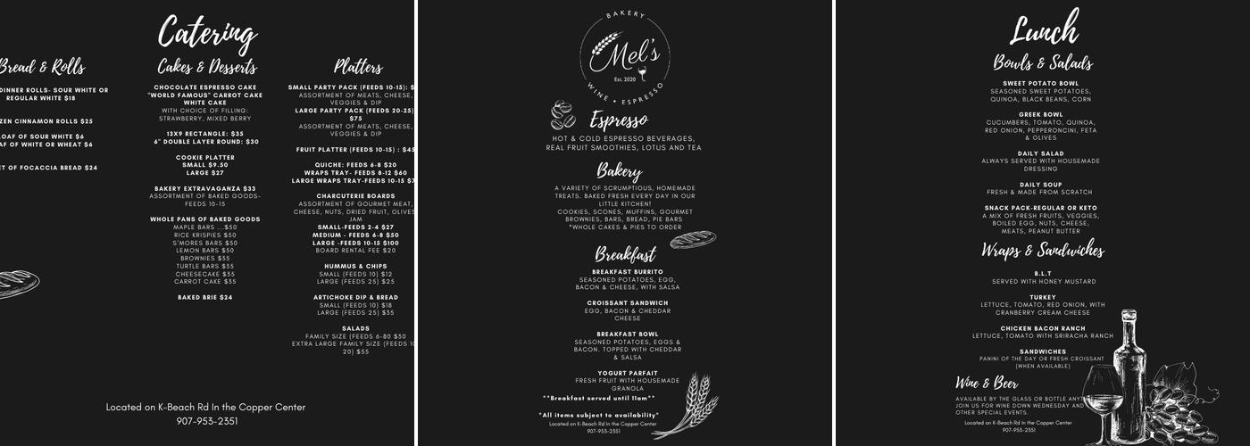 Mel's Menu
