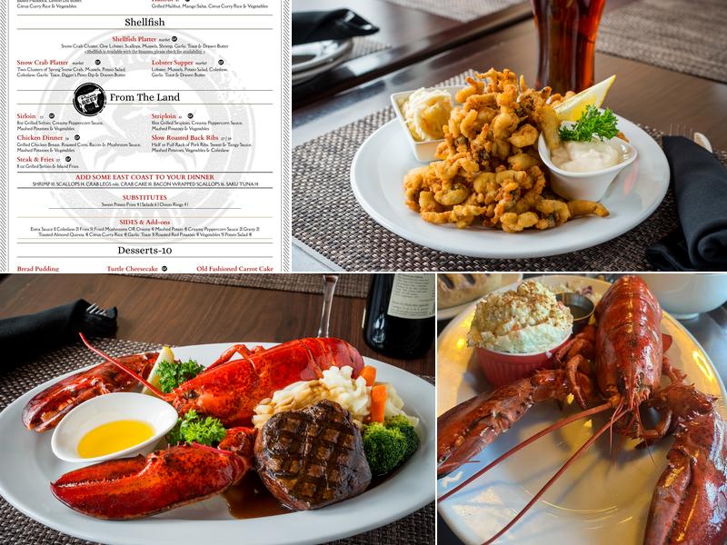 Clam Diggers Beach House & Restaurant Menu