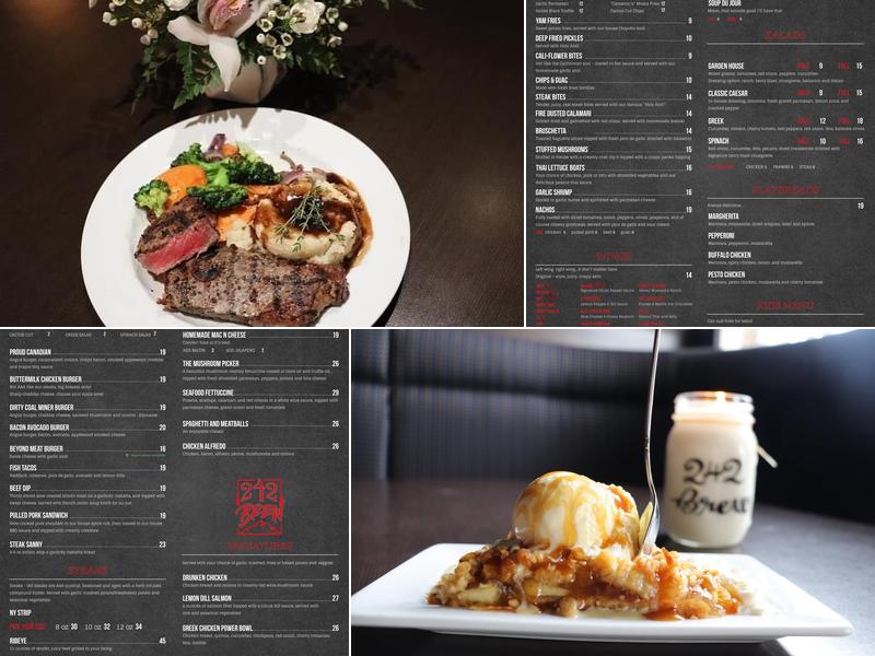 Western Steakhouse by 242 Brew Ltd Menu