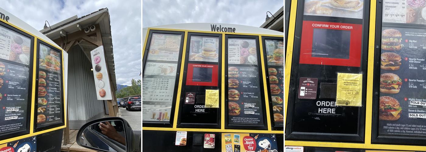 McDonald's Menu