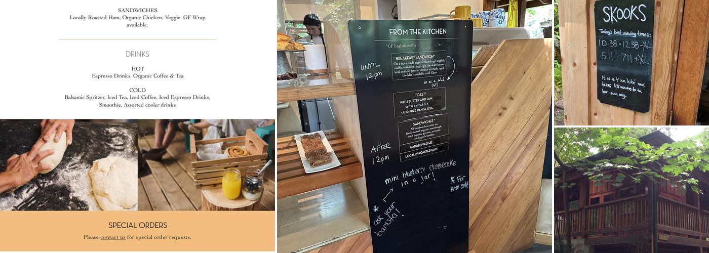 Skookumchuck Bakery & Cafe Menu