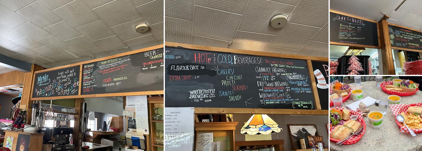 The Siding Café Menu