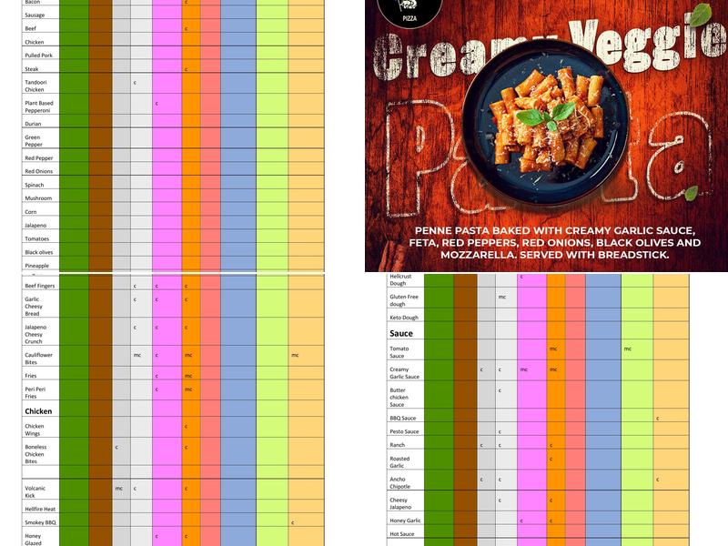 HellCrust Pizza - Maple Ridge Menu