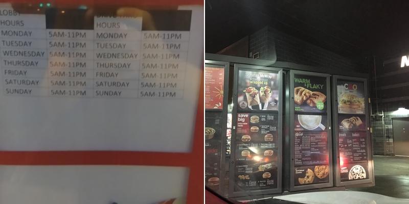 McDonald's Menu