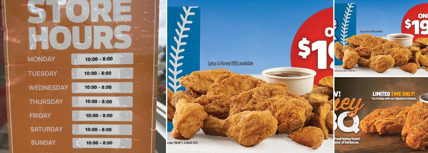 Mary Brown's Chicken & Taters Menu