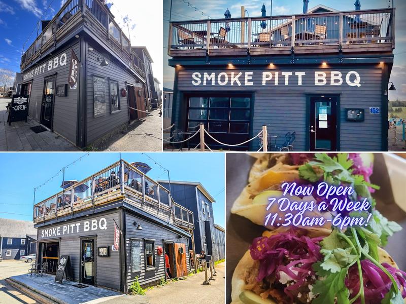 Smoke pitt bbq 152 Bluenose Dr, Lunenburg