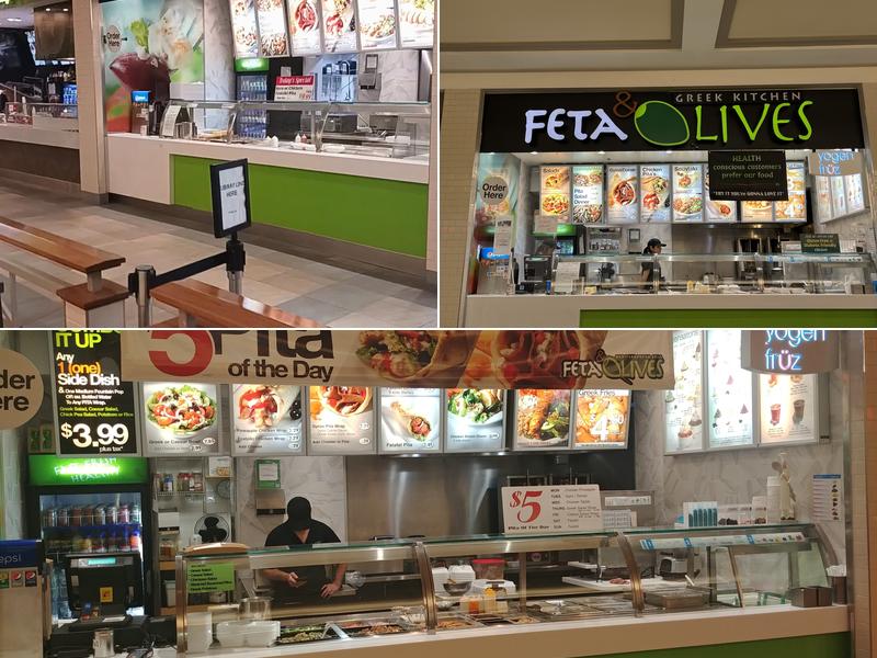 Feta and Olives Menu