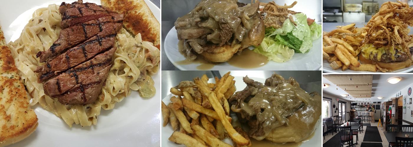 Cast iron restaurant Menu