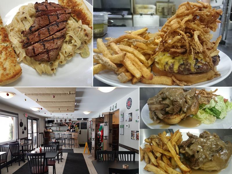 Cast iron restaurant Menu