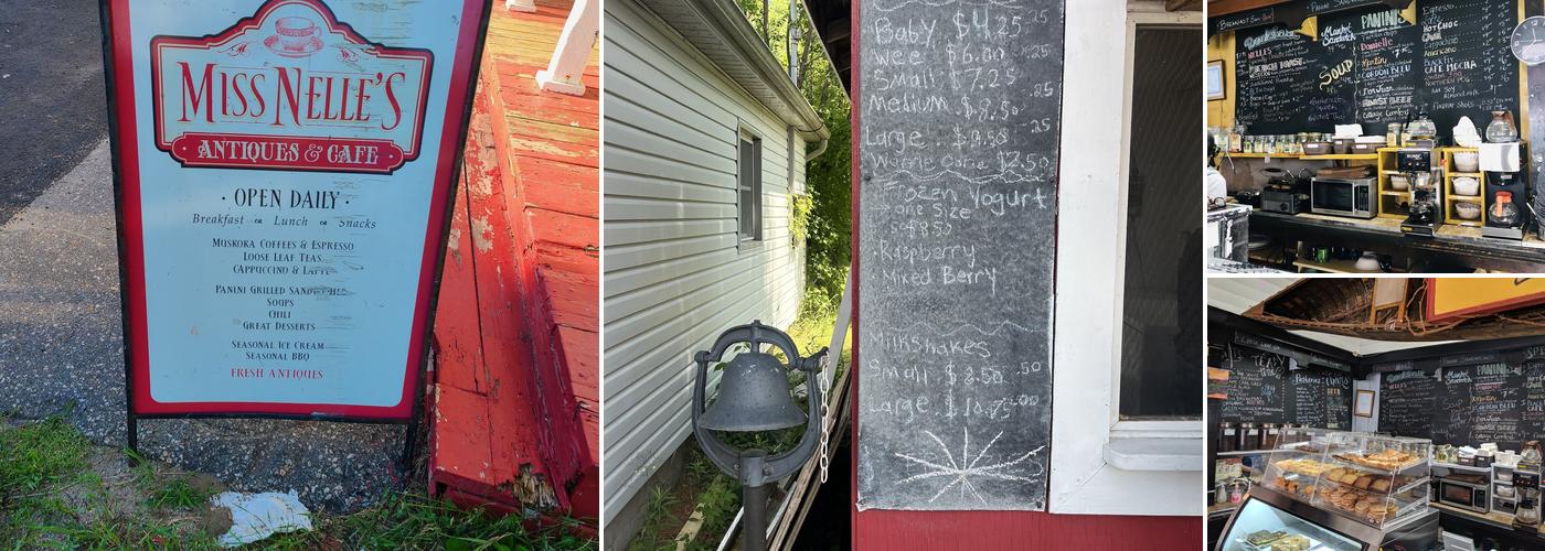 Miss Nelle's Antiques and Cafe Menu