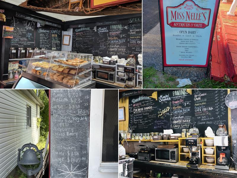 Miss Nelle's Antiques and Cafe Menu