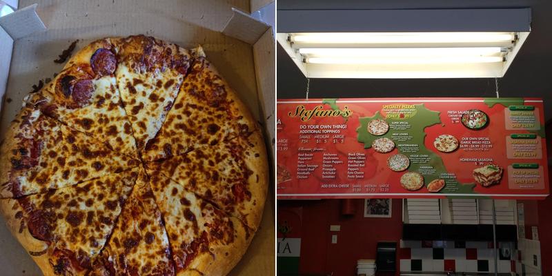 Stefano's Menu