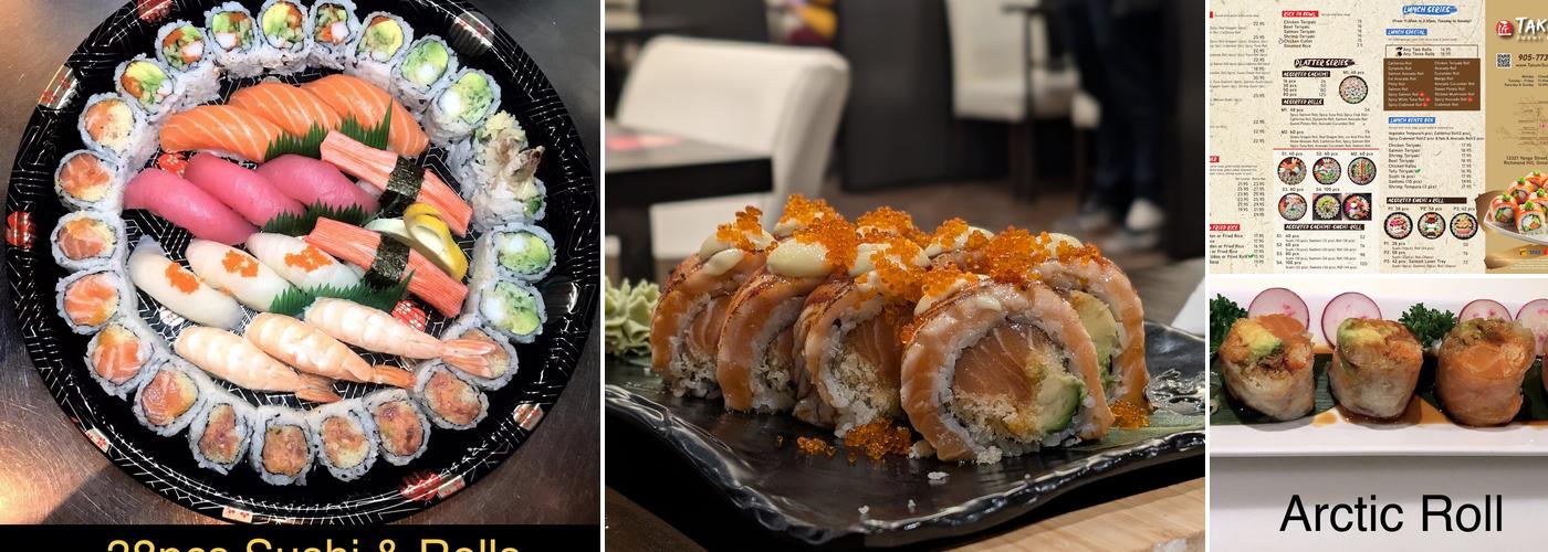 Takumi Sushi House Menu