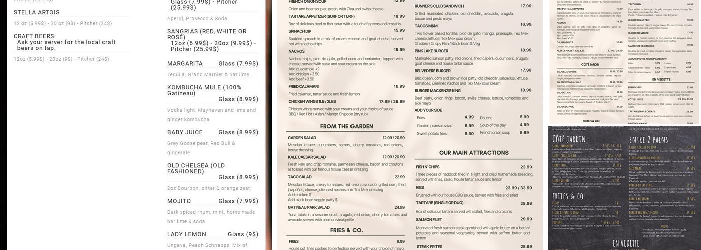 Meech & Munch Menu