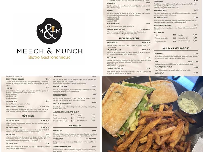 Meech & Munch Menu